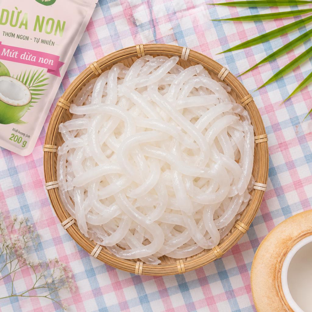 Mứt dừa non dạng sợi